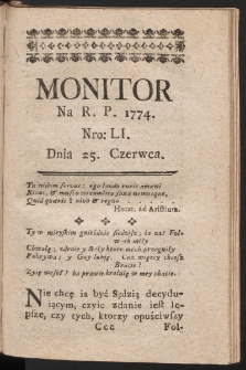 Monitor. 1774, nr 51