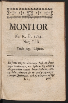 Monitor. 1774, nr 59