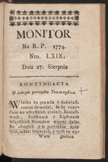 Monitor. 1774, nr 69
