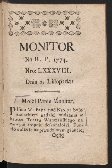 Monitor. 1774, nr 88