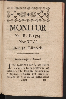 Monitor. 1774, nr 96