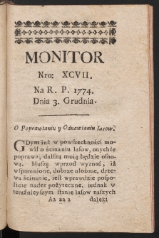 Monitor. 1774, nr 97