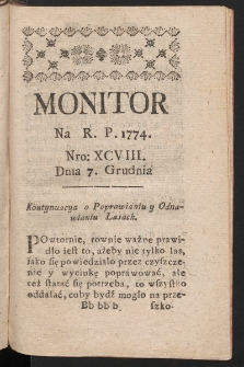 Monitor. 1774, nr 98