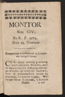 Monitor. 1774, nr 104
