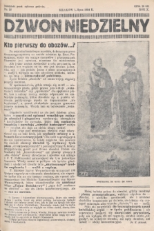 Dzwon Niedzielny. 1934, nr 27