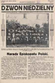 Dzwon Niedzielny. 1934, nr 39