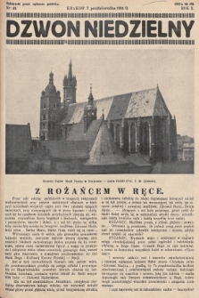 Dzwon Niedzielny. 1934, nr 41