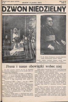 Dzwon Niedzielny. 1934, nr 51