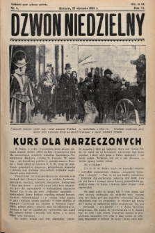 Dzwon Niedzielny. 1935, nr 5