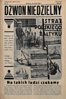 Dzwon Niedzielny. 1935, nr 9