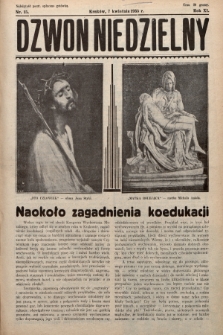Dzwon Niedzielny. 1935, nr 15