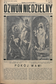 Dzwon Niedzielny. 1935, nr 17
