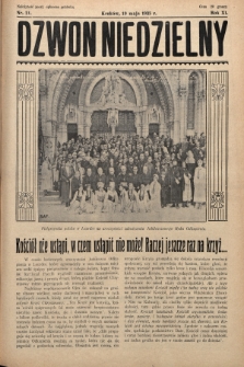 Dzwon Niedzielny. 1935, nr 21
