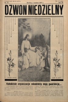 Dzwon Niedzielny. 1935, nr 23