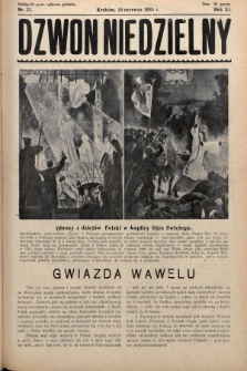 Dzwon Niedzielny. 1935, nr 27