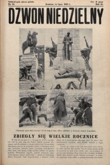 Dzwon Niedzielny. 1935, nr 29