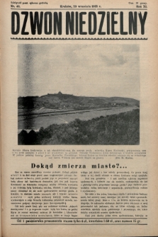 Dzwon Niedzielny. 1935, nr 40