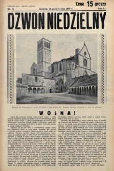 Dzwon Niedzielny. 1935, nr 42