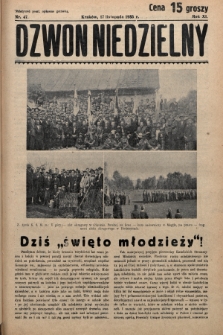 Dzwon Niedzielny. 1935, nr 47