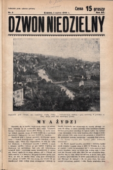 Dzwon Niedzielny. 1936, nr 9