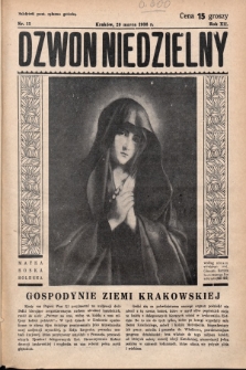 Dzwon Niedzielny. 1936, nr 13