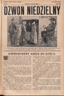 Dzwon Niedzielny. 1936, nr 29