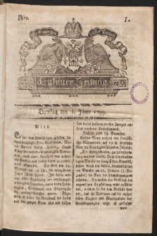 Krakauer Zeitung. 1799, nr 1