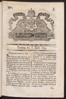 Krakauer Zeitung. 1799, nr 3