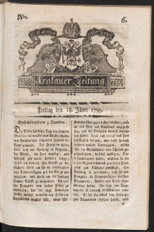 Krakauer Zeitung. 1799, nr 6