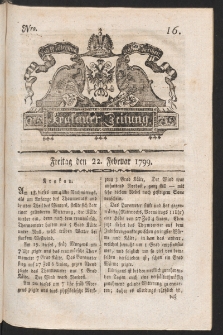 Krakauer Zeitung. 1799, nr 16