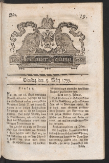 Krakauer Zeitung. 1799, nr 19