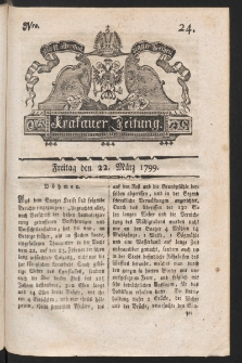 Krakauer Zeitung. 1799, nr 24