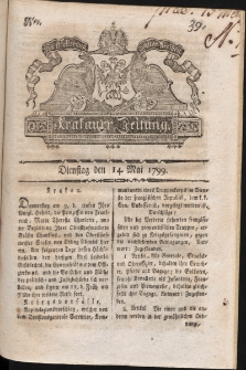 Krakauer Zeitung. 1799, nr 39