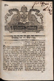 Krakauer Zeitung. 1799, nr 41
