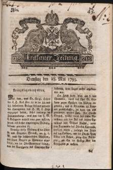 Krakauer Zeitung. 1799, nr 43