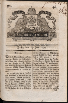 Krakauer Zeitung. 1799, nr 48