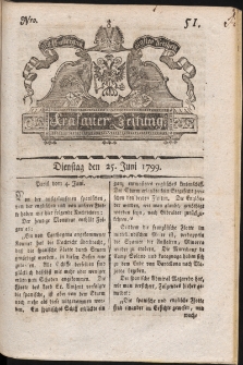 Krakauer Zeitung. 1799, nr 51