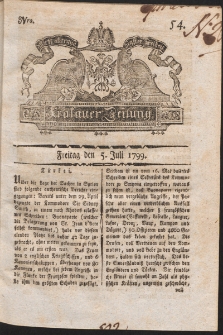Krakauer Zeitung. 1799, nr 54