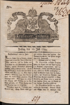 Krakauer Zeitung. 1799, nr 56