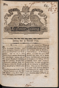 Krakauer Zeitung. 1799, nr 64