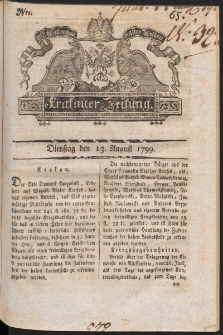 Krakauer Zeitung. 1799, nr 65