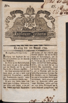 Krakauer Zeitung. 1799, nr 67