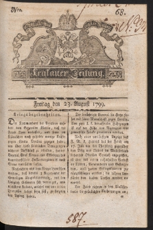 Krakauer Zeitung. 1799, nr 68
