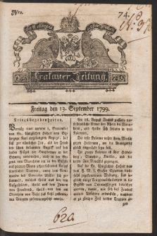 Krakauer Zeitung. 1799, nr 74