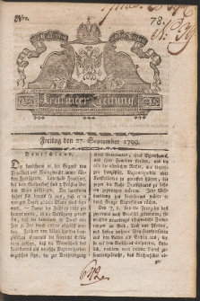 Krakauer Zeitung. 1799, nr 78