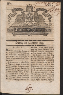 Krakauer Zeitung. 1799, nr 81