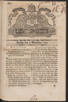 Krakauer Zeitung. 1799, nr 88