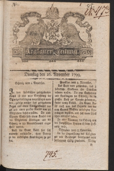 Krakauer Zeitung. 1799, nr 95