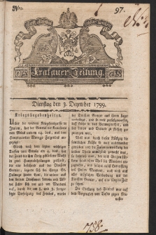 Krakauer Zeitung. 1799, nr 97