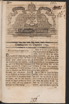 Krakauer Zeitung. 1799, nr 101